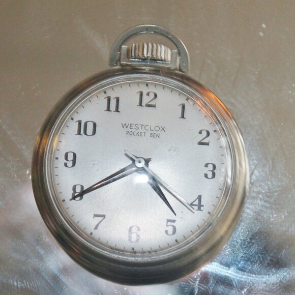 Vintage Westclox Westclock Big Ben Pocket Watch Era 1967-1969 - Picture 1 of 4